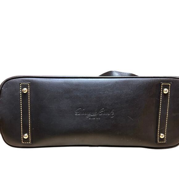 Dooney & Bourke 3pc Brown Red Orange Crocodile hand Shoulder Bag Pouch Key Set - Picture 16 of 16